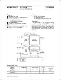 V62C518256LL-70F Datasheet