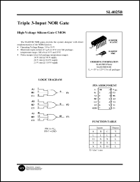 SL4029BDW Datasheet