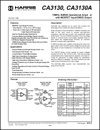 CA3130M96 Datasheet
