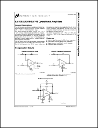 LM308H Datasheet