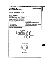 MM5837 Datasheet