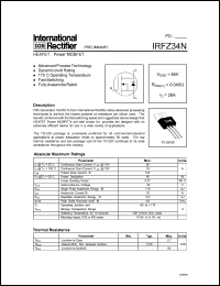 IRFZ44VL Datasheet