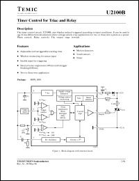U2100B Datasheet