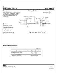 MID-A841G Datasheet