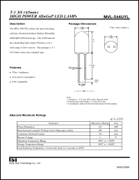 MVL-544UOL Datasheet