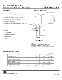 MVL-663UYLK-S Datasheet