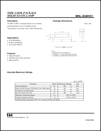 MSL-824HG Datasheet