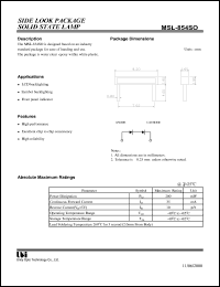 MSL-854UOL Datasheet