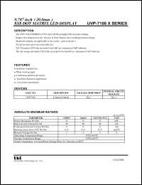 UVP-7188AA Datasheet