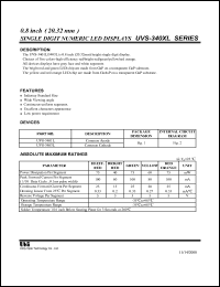 UVS-3401LG Datasheet