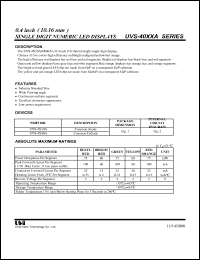 UVS-4910AHR Datasheet