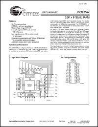 CY62256VLL-70RZC Datasheet