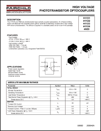 4N38 Datasheet