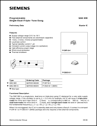 SAE800 Datasheet
