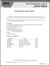 UPD71055C-8 Datasheet