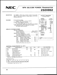 2SD882 Datasheet