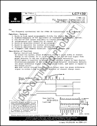 LC7132 Datasheet