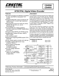 CS4952-CL Datasheet