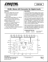 CS5126XD8 Datasheet