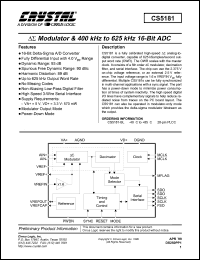 CS5180-CL Datasheet