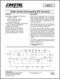 CS5317-KP Datasheet