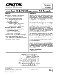 CS5507-AA Datasheet