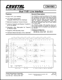 CS61583-IL5 Datasheet