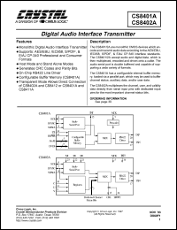 CS8406-IZ Datasheet