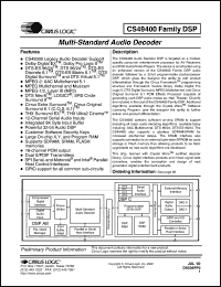 CS494502-CQ Datasheet