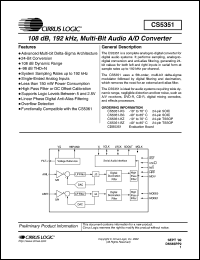 CS5351-KS Datasheet