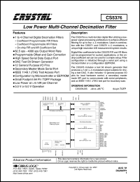 CS5376-BS Datasheet