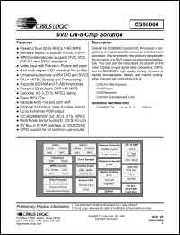 CS98000-CM Datasheet