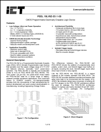 PEEL18LV8ZPI-15 Datasheet
