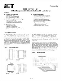 PEEL18CV8ZPI-25 Datasheet