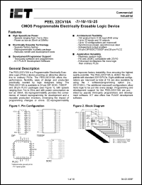 PEEL22CV10ASI-25 Datasheet