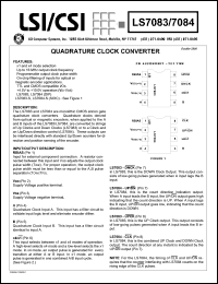LS7084 Datasheet