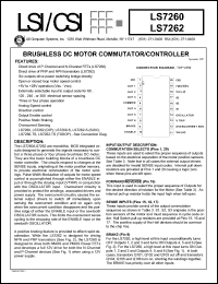 LS7262 Datasheet