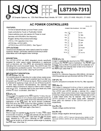 LS7313 Datasheet