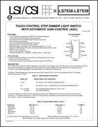 LS7538 Datasheet