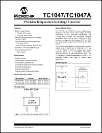 TC1047VNBTR Datasheet