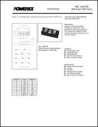 QRD1420T30 Datasheet