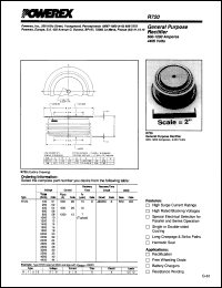 R7200412 Datasheet