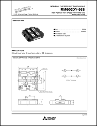 RM600DY-66S Datasheet