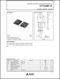 CT75AM-12 Datasheet