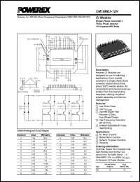 CM10MD3-12H Datasheet