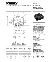 CM150TU-12F Datasheet