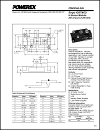 CM200HA-24H Datasheet