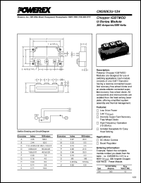 CM300E3U-12H Datasheet