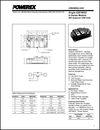 CM400HU-24H Datasheet