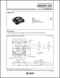 CM600DY-34H Datasheet